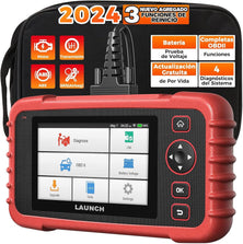LAUNCH CRP123X V2.0 OBD2 Scanner, Diagnosis Coche Multimarca con 4 Sistema y 7 Funcione de Reinicio, Sistema de Motor ABS SRS Transmisión, Reset de Aceite ETS, AutoVIN, WiFi Actualización Gratuita