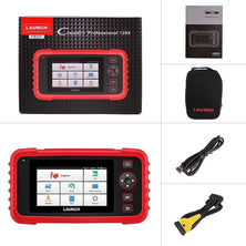 LAUNCH CRP129X Elite V2.0 OBDII Escáner, Herramienta de Diagnóstico Escaneo con 12 Servicios de Aceite/EPB/SAS/TPMS/BMS/DPF Reset, WiFi Actualización Gratis de por Vida, Auto Vin, Prueba de batería